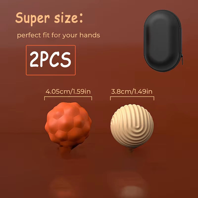 Large Size Magnetic Balls Fidget Toy Kid Autism Calming Sensory Toy Adults Anti-Stress Textures Roller Fingertip Fidgeting Game