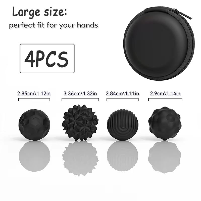 Large Size Magnetic Balls Fidget Toy Kid Autism Calming Sensory Toy Adults Anti-Stress Textures Roller Fingertip Fidgeting Game